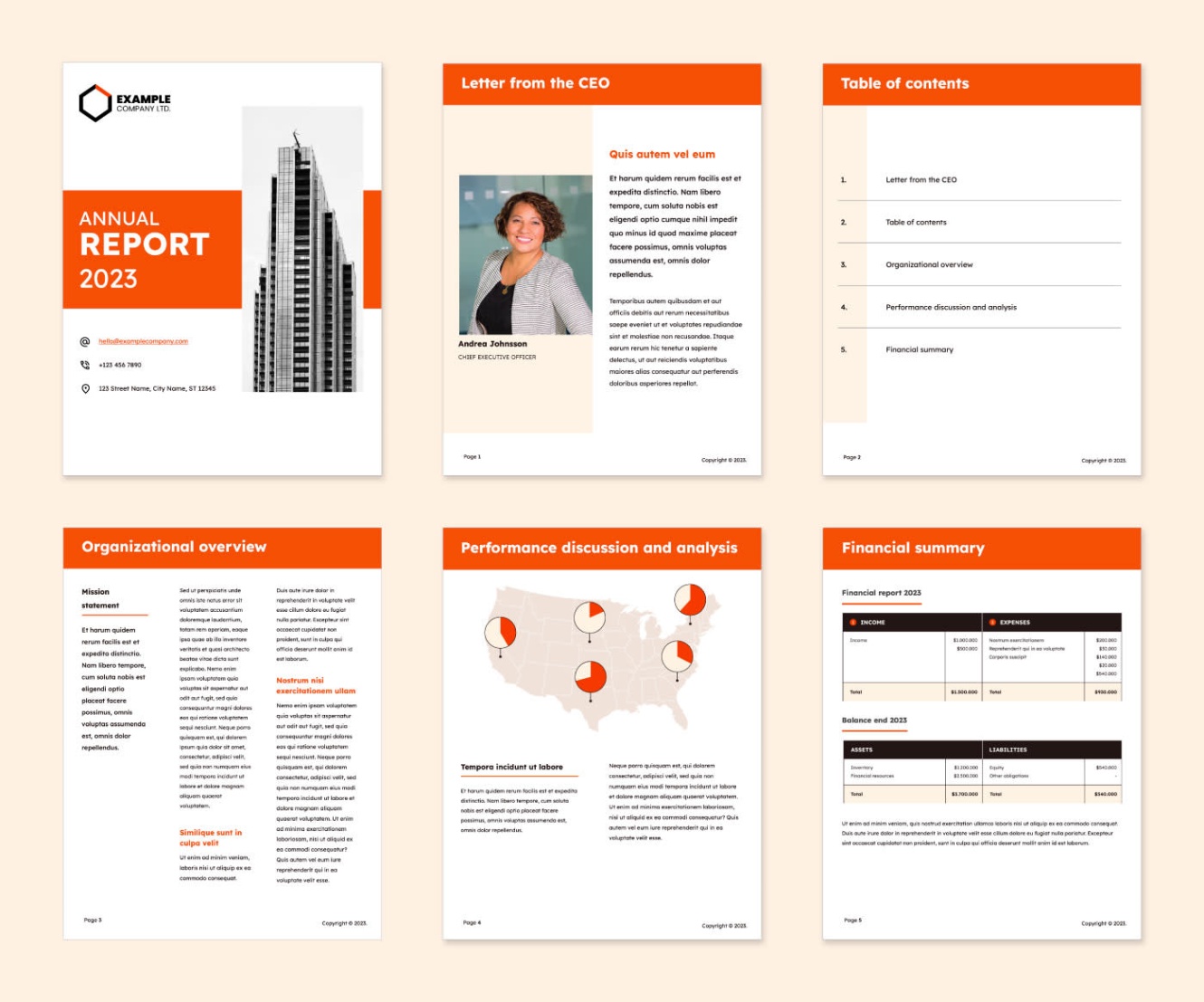 annual report designs Bulan 2  annual report design examples [+ tips and template]  Zapier